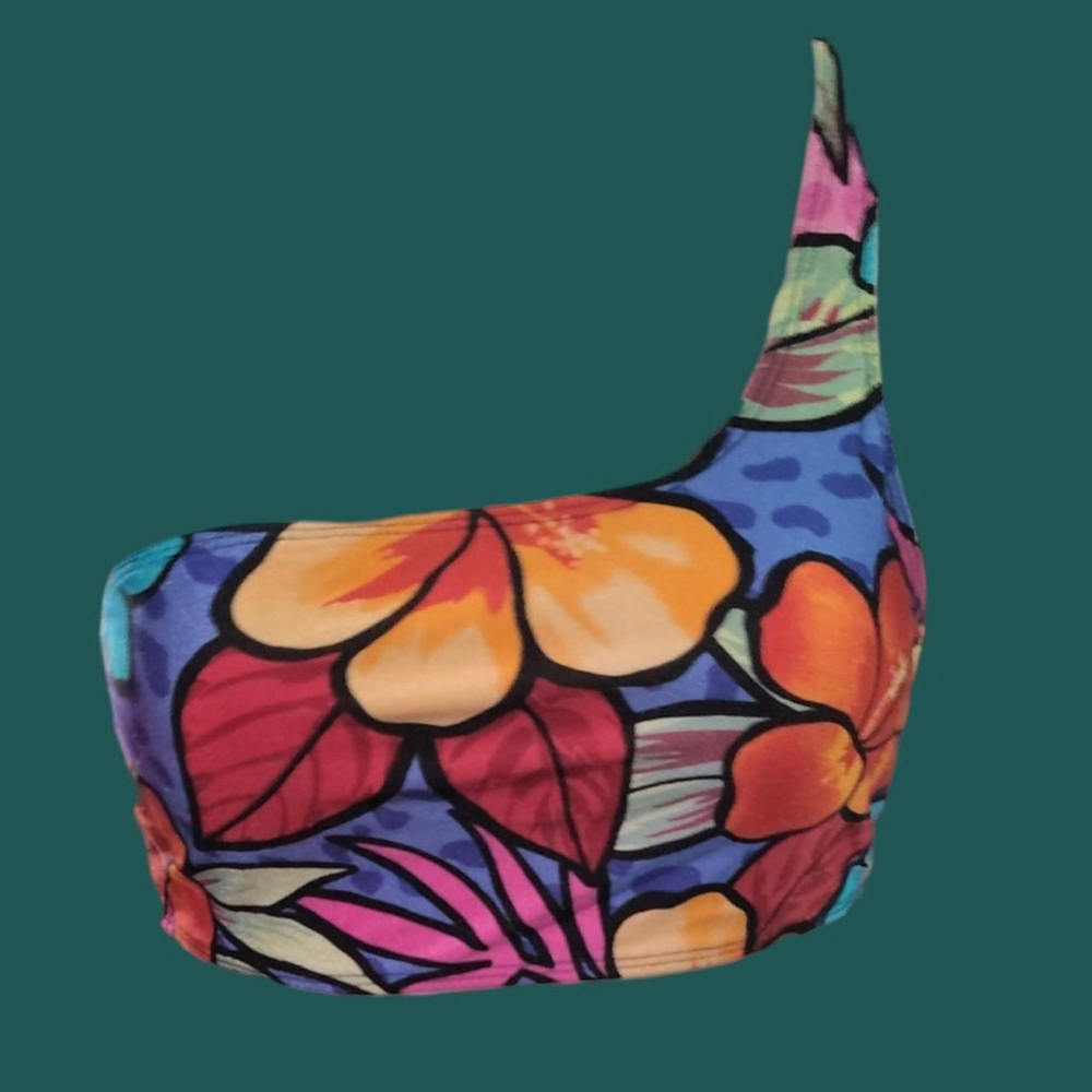 Vintage Fespri One-Shoulder Bikini Top